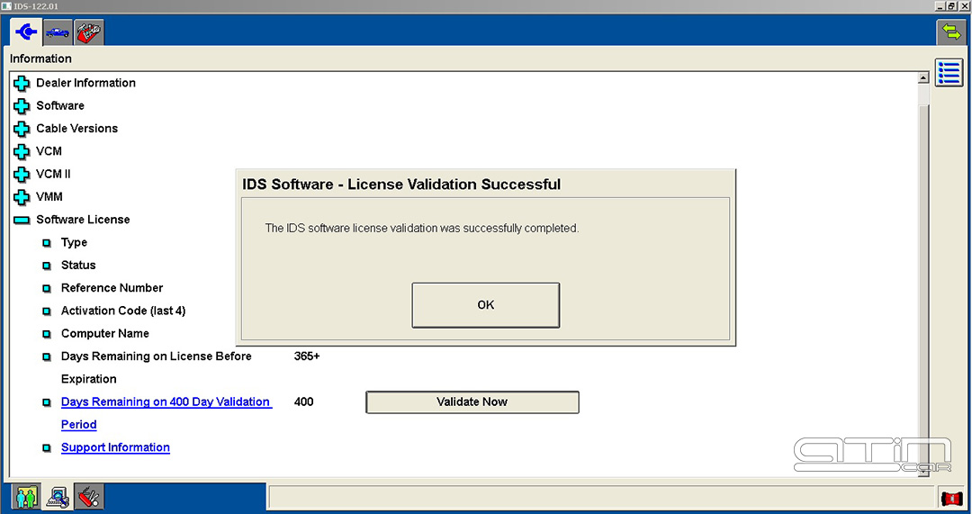 لایسنس اورجینال برنامه ford IDS